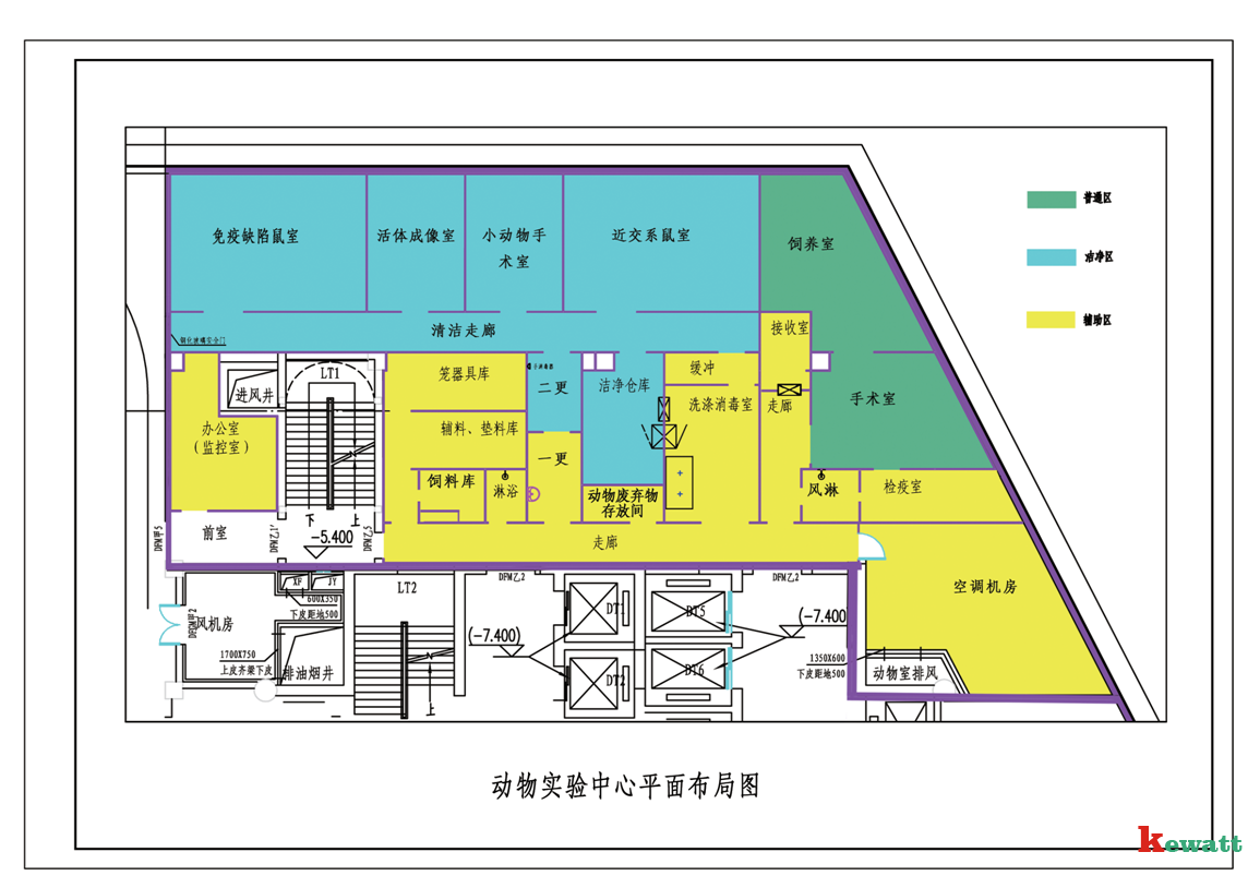 動(dòng)物實(shí)驗(yàn)室平面設(shè)計(jì)圖